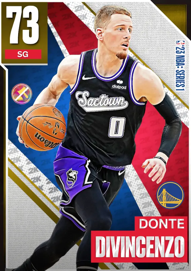 (GOLD) Donte DiVincenzo (73 OVR)