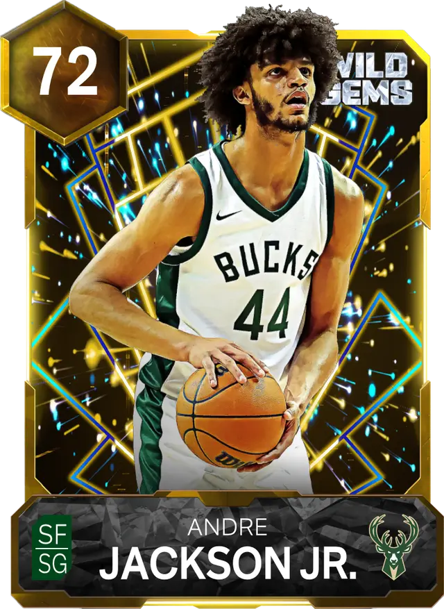 (GOLD) Andre Jackson Jr. (72 OVR)