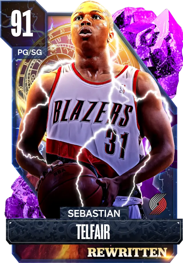 (AMETHYST) Sebastian Telfair (91 OVR)