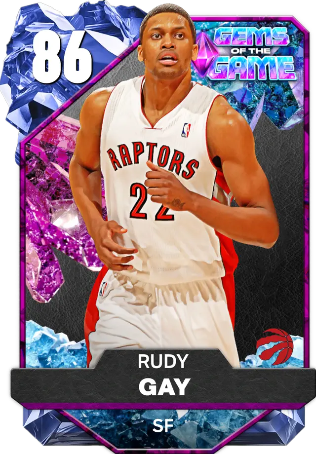 (SAPPHIRE) Rudy Gay (86 OVR)