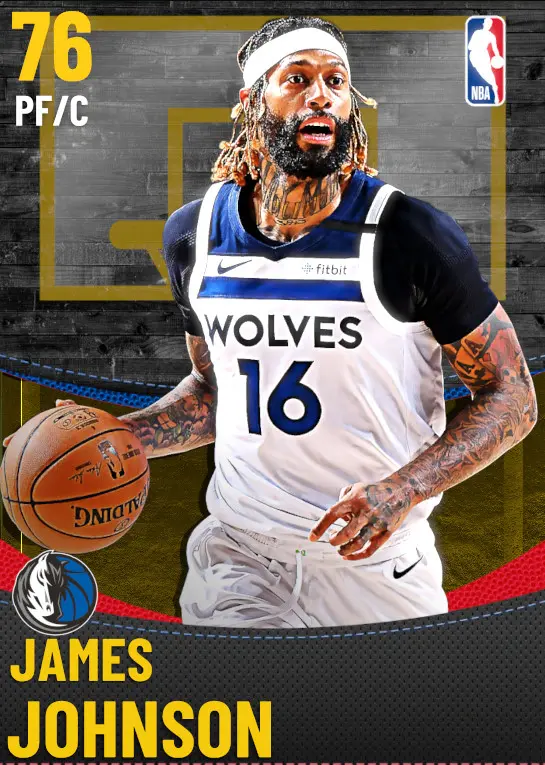 76 James Johnson | Dallas Mavericks