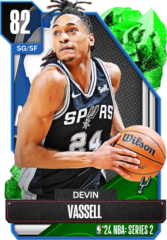 (EMERALD) Devin Vassell (82 OVR)