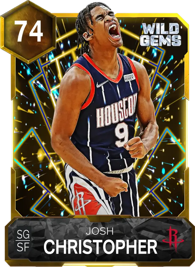 74 Josh Christopher | Gold Wild Gems