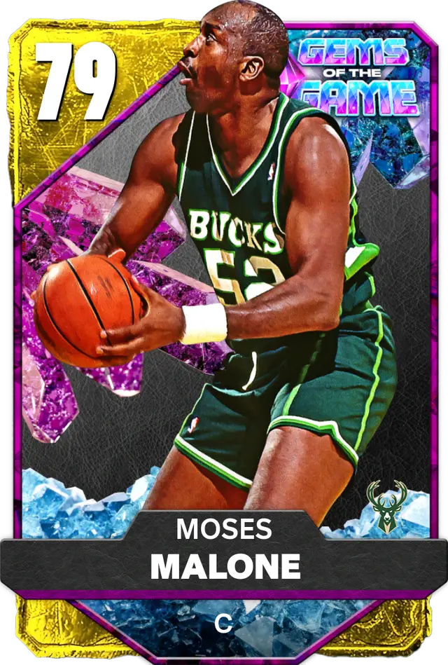 79 Moses Malone | Gold Gems of the Game