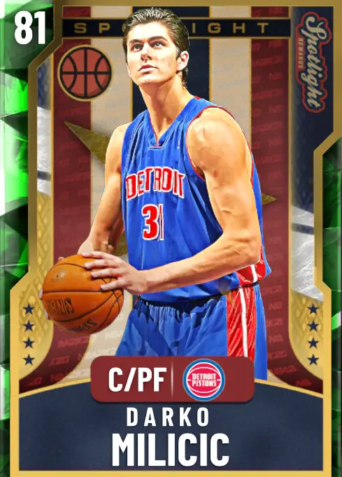 (EMERALD) Darko Milicic (81 OVR)