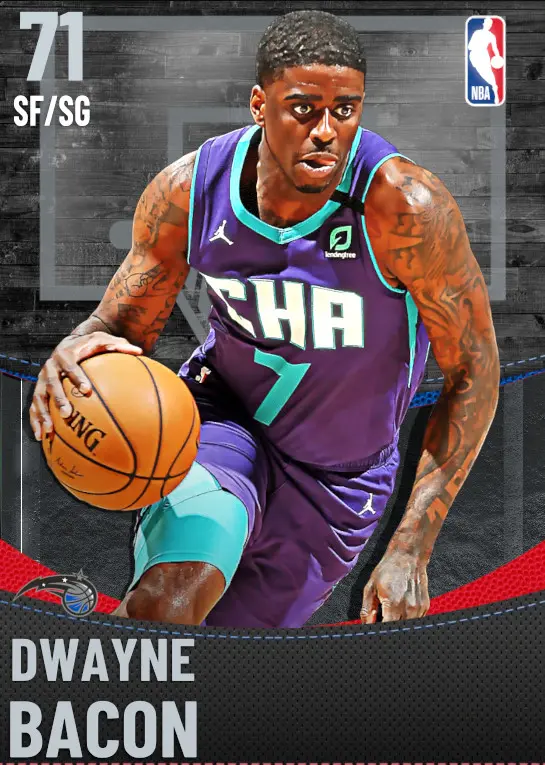 (SILVER) Dwayne Bacon (71 OVR)