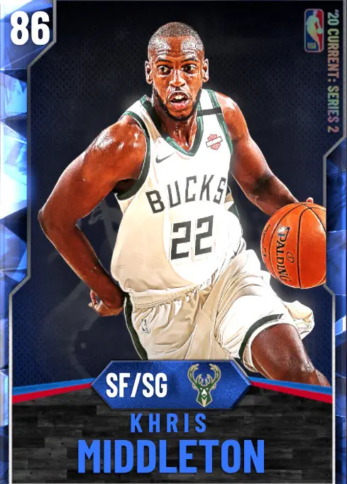 (SAPPHIRE) Khris Middleton (86 OVR)