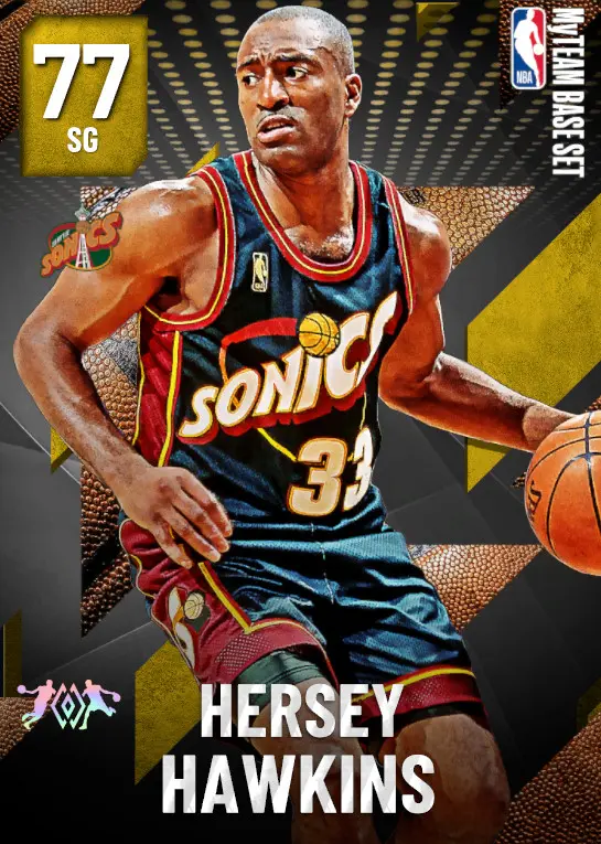 (GOLD) Hersey Hawkins (77 OVR)