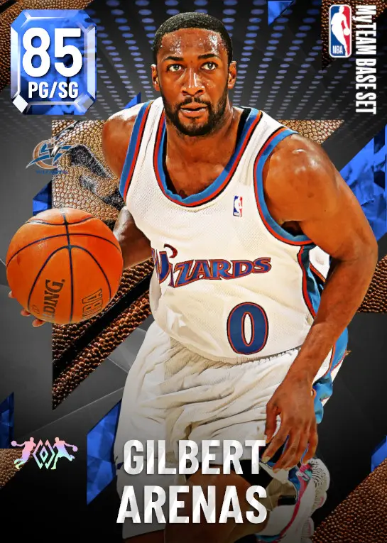 (SAPPHIRE) Gilbert Arenas (85 OVR)