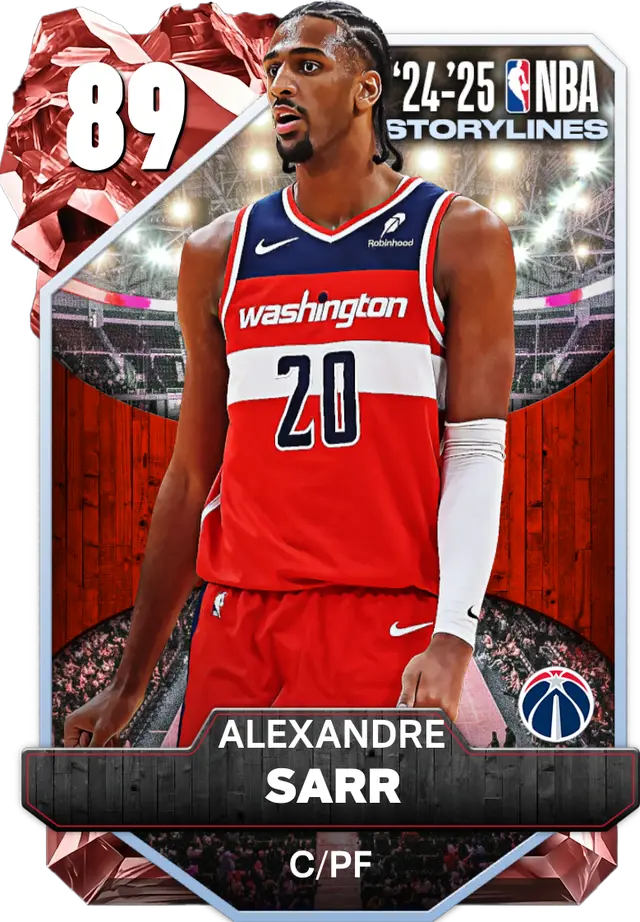 (RUBY) Alexandre Sarr (89 OVR)