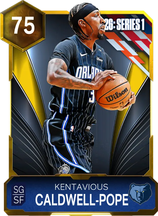 (GOLD) Kentavious Caldwell-Pope (75 OVR)
