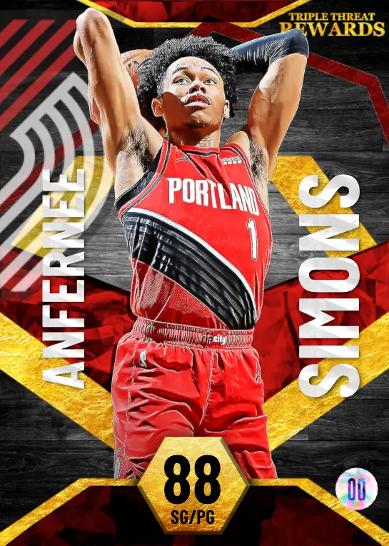 (RUBY) Anfernee Simons (88 OVR)