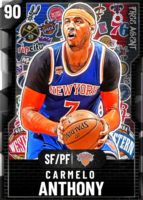 (FREEAGENT) Carmelo Anthony (90 OVR)