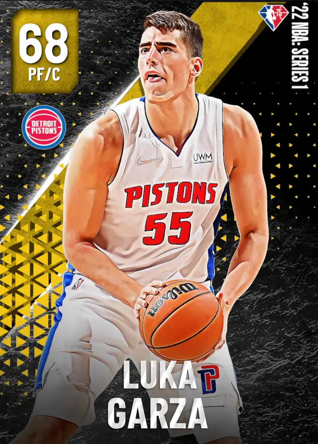 (GOLD) Luka Garza (68 OVR)