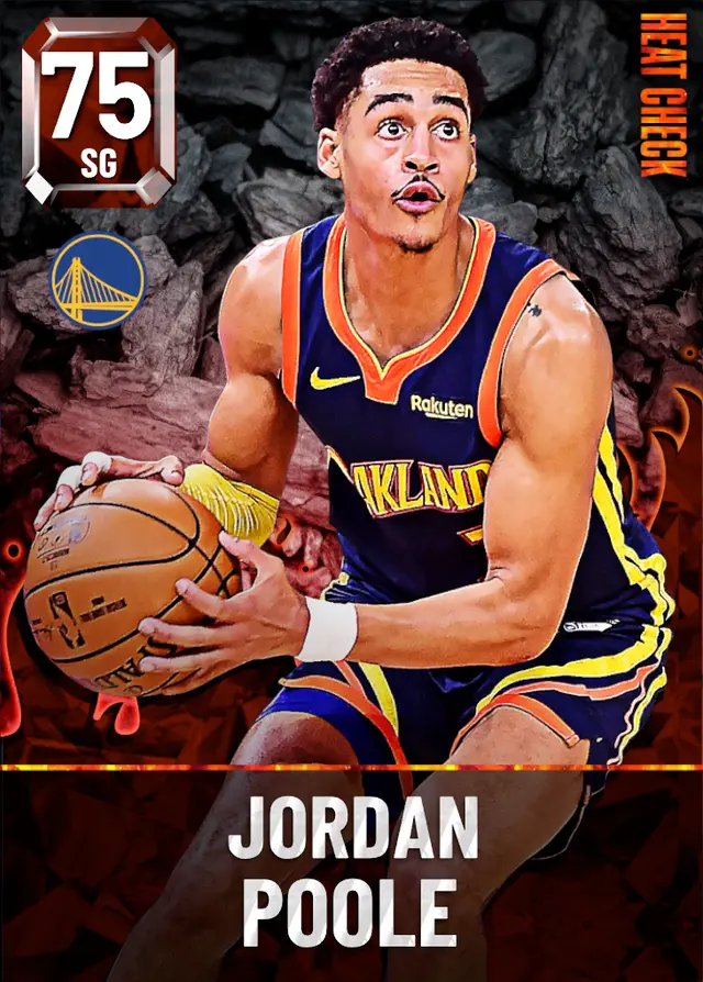(GOLD) Jordan Poole (75 OVR)