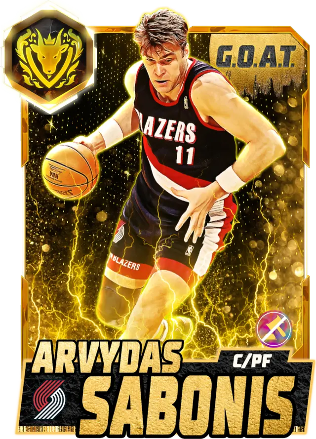 (GOAT) Arvydas Sabonis (99 OVR)