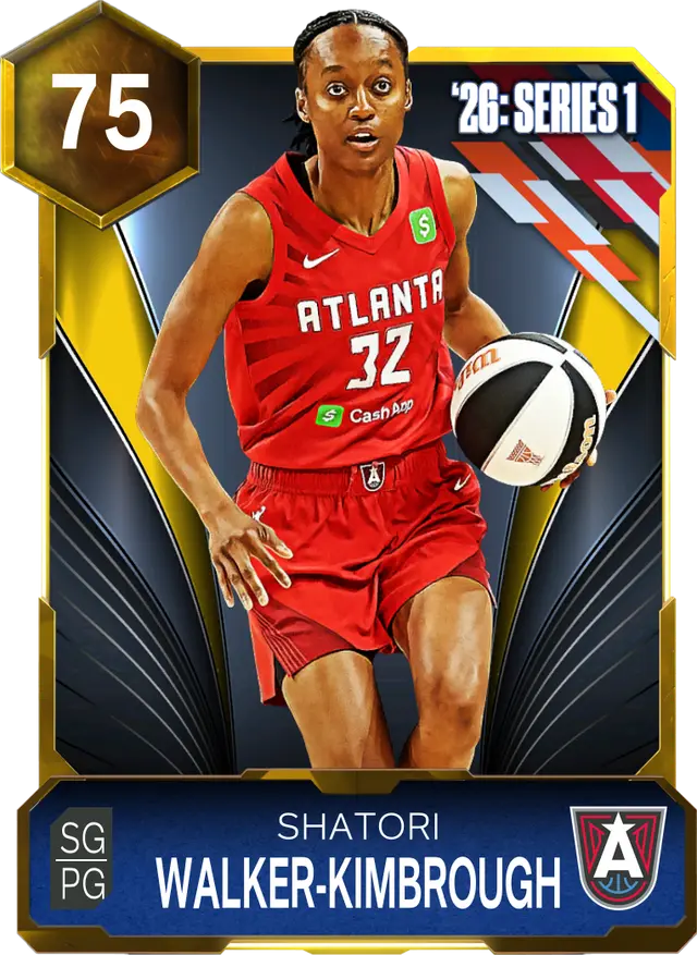 (GOLD) Shatori Walker-Kimbrough (75 OVR)