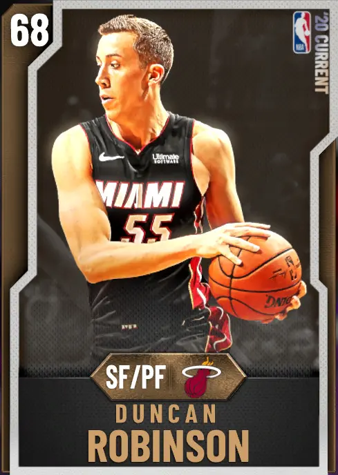 (BRONZE) Duncan Robinson (68 OVR)