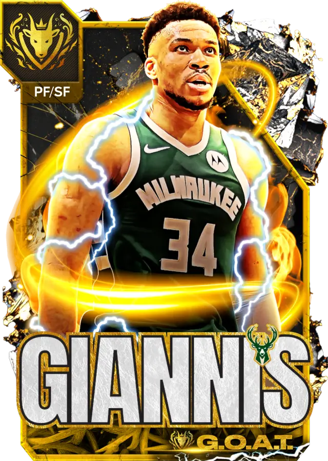 (GOAT) Giannis Antetokounmpo (99 OVR)