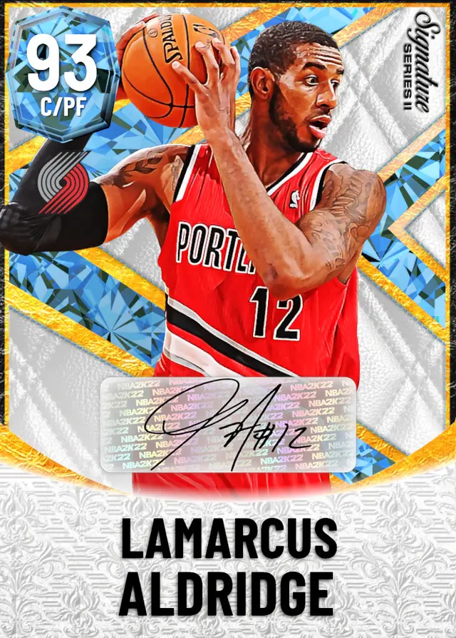 (DIAMOND) LaMarcus Aldridge (93 OVR)