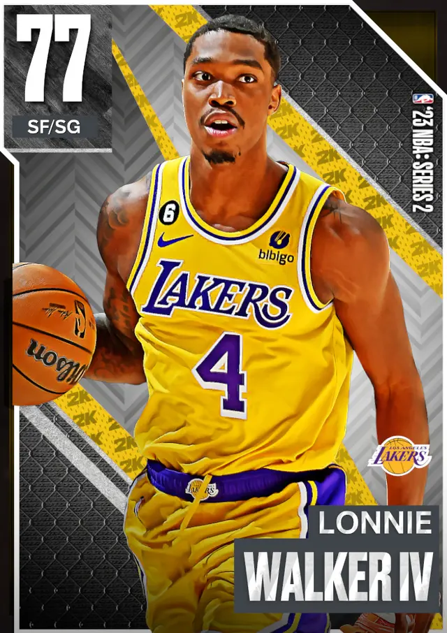 (GOLD) Lonnie Walker IV (77 OVR)