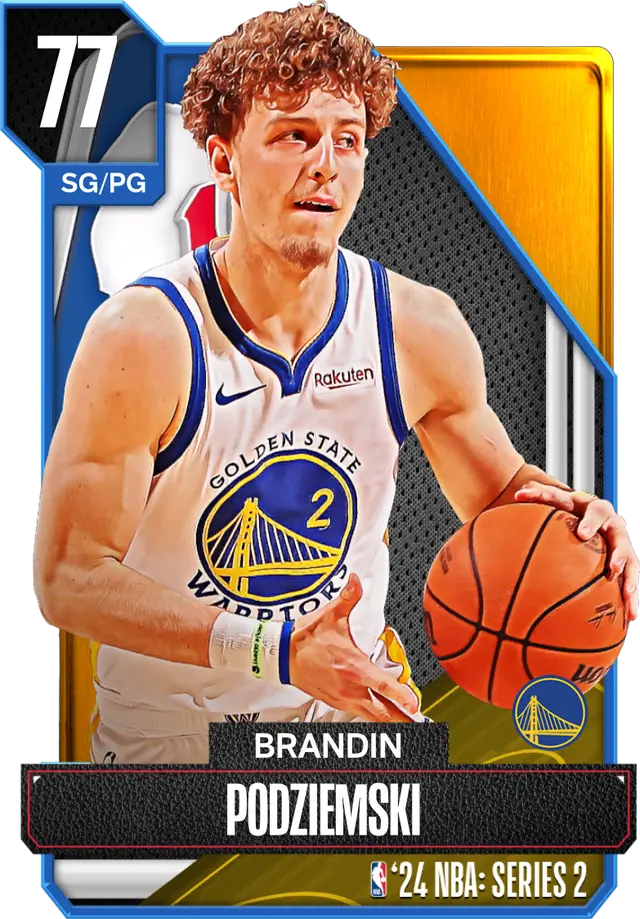 (GOLD) Brandin Podziemski (77 OVR)