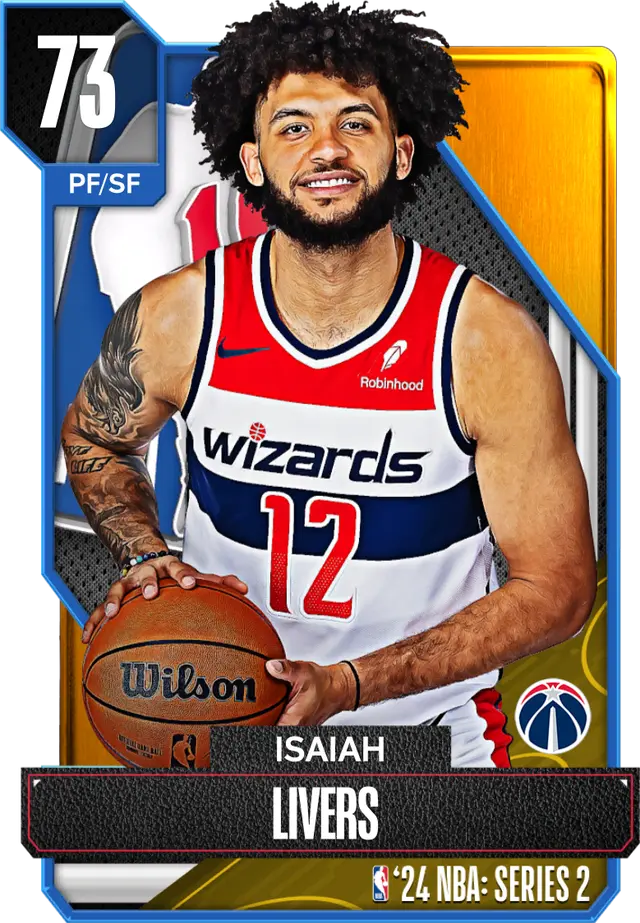 (GOLD) Isaiah Livers (73 OVR)