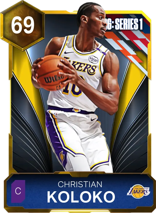 (GOLD) Christian Koloko (69 OVR)
