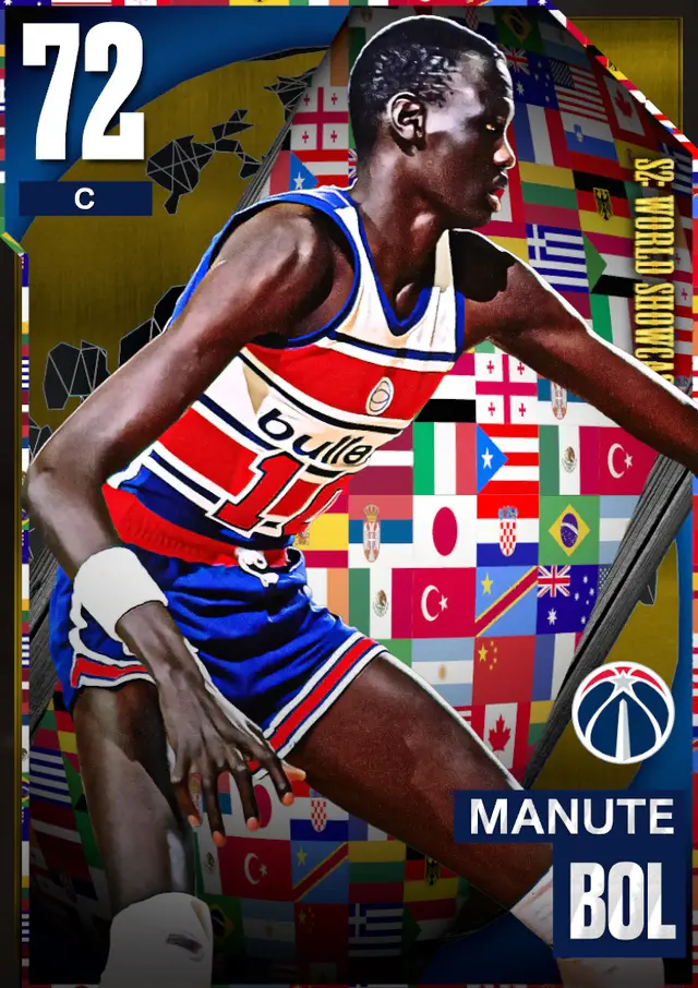 (GOLD) Manute Bol (72 OVR)