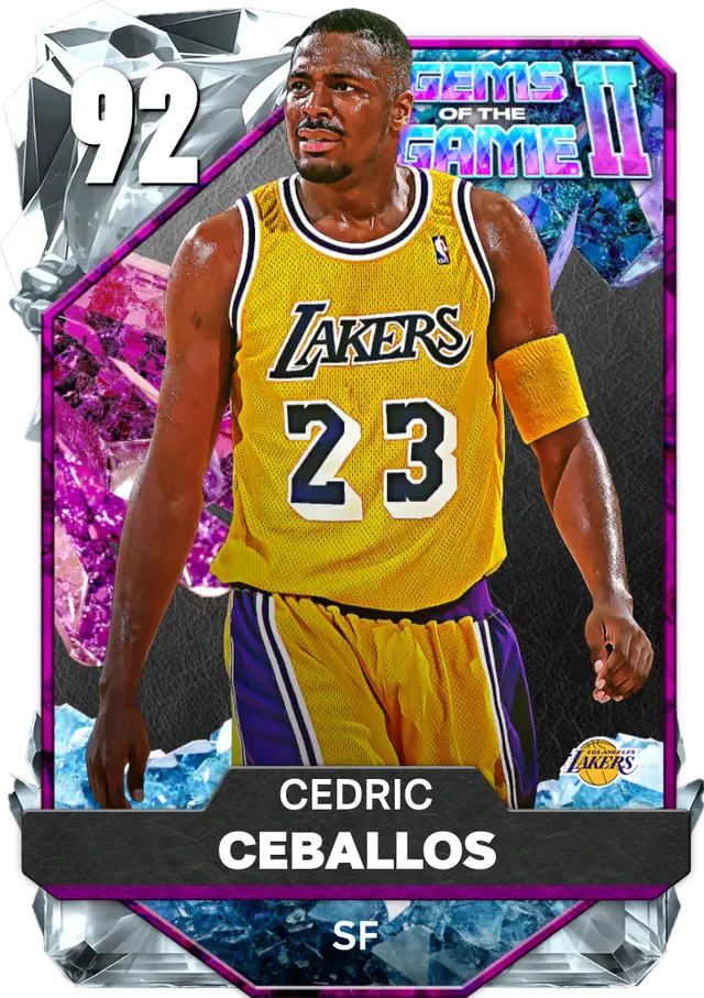 (DIAMOND) Cedric Ceballos (92 OVR)
