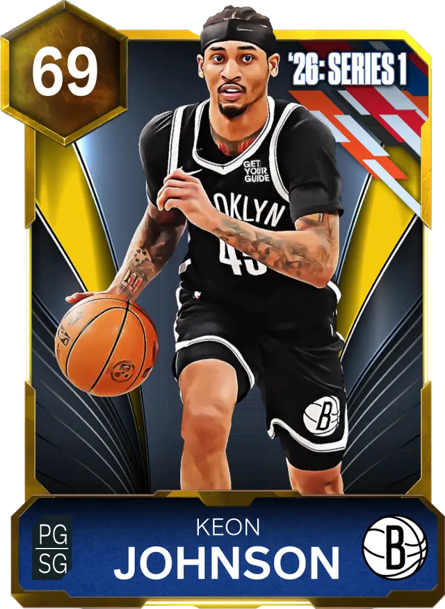 (GOLD) Keon Johnson (69 OVR)