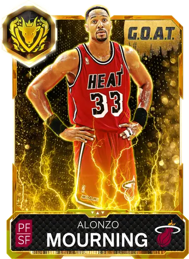 (GOAT) Alonzo Mourning (99 OVR)