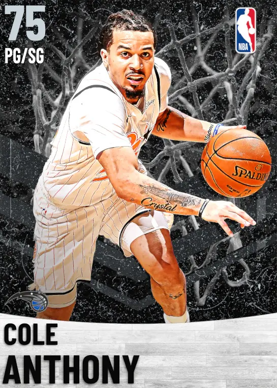 (SILVER) Cole Anthony (75 OVR)