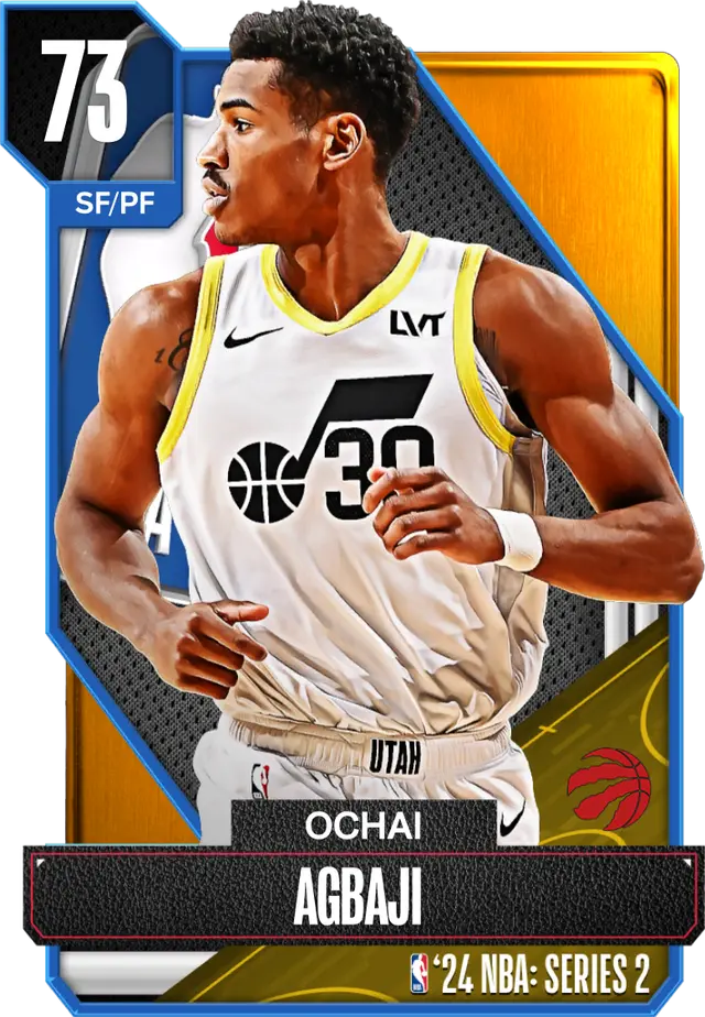 (GOLD) Ochai Agbaji (73 OVR)