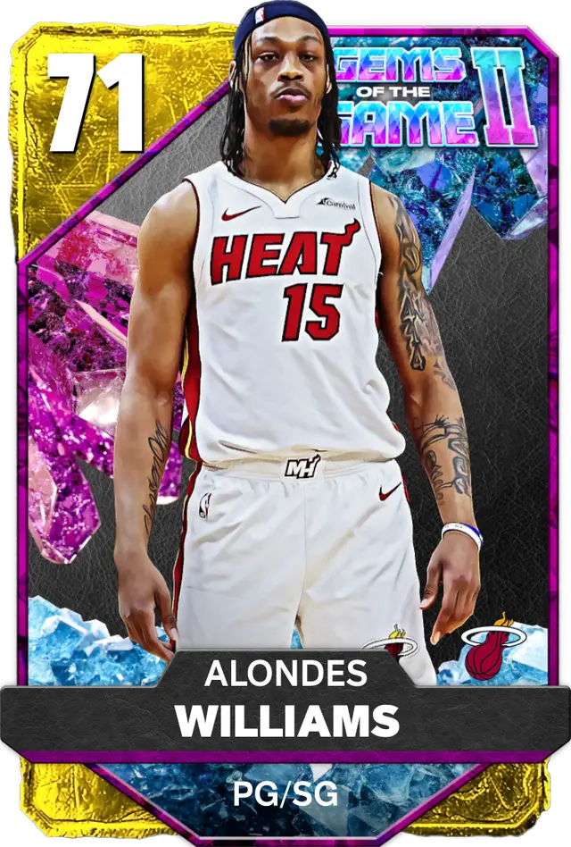 (GOLD) Alondes Williams (71 OVR)