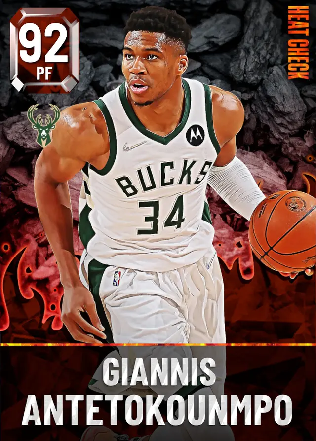 (HEATCHECK) Giannis Antetokounmpo (92 OVR)
