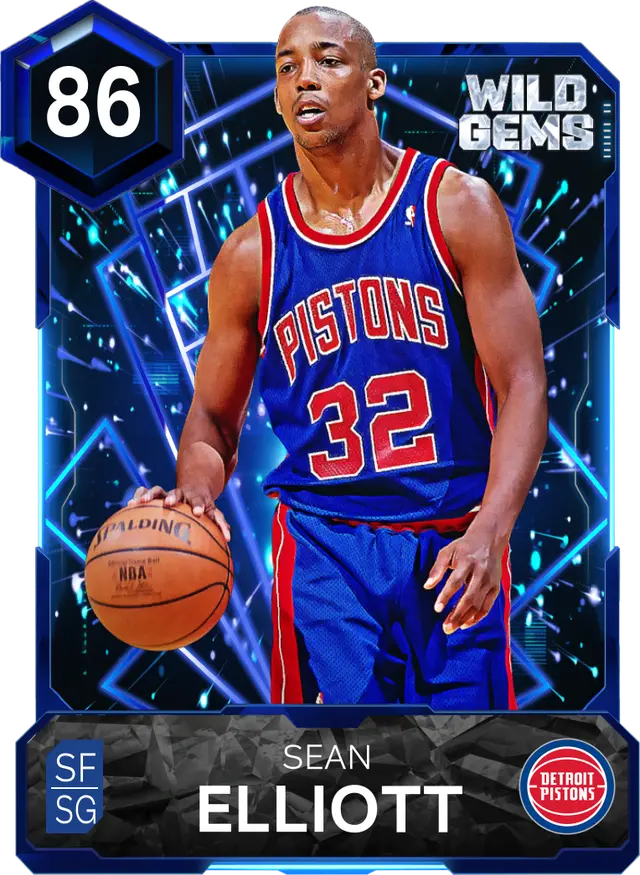 (SAPPHIRE) Sean Elliott (86 OVR)