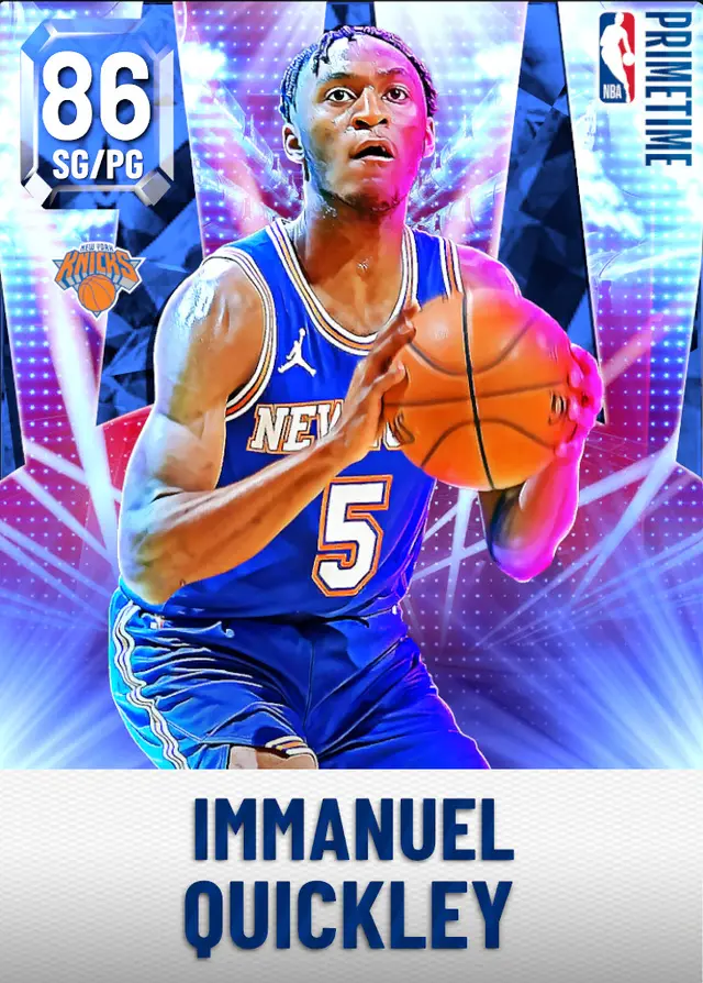 (SAPPHIRE) Immanuel Quickley (86 OVR)
