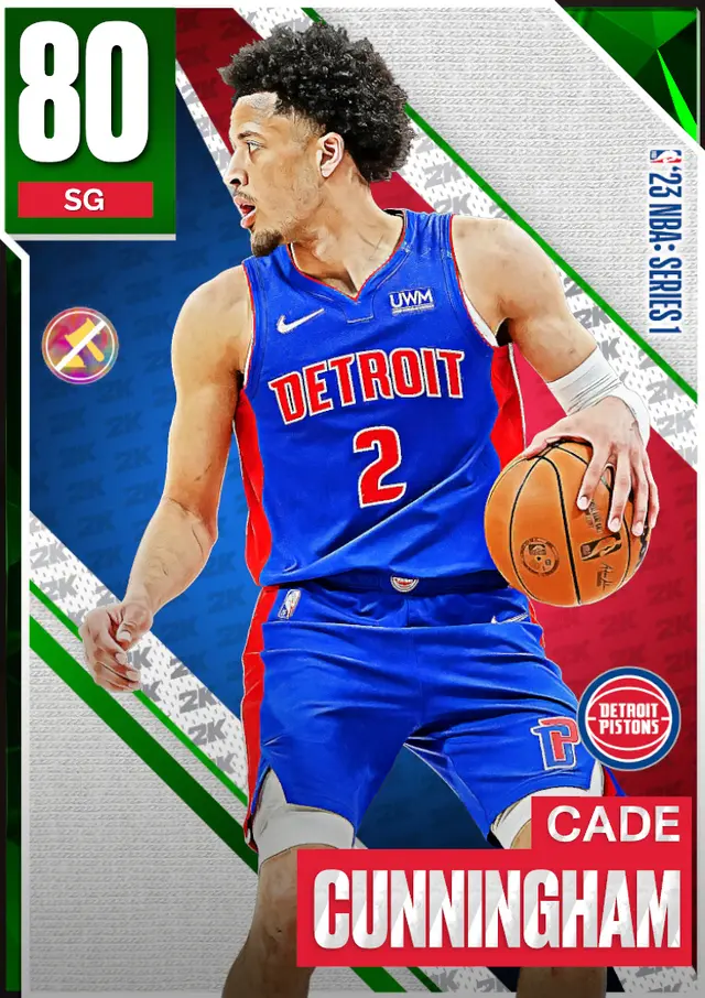 (EMERALD) Cade Cunningham (80 OVR)