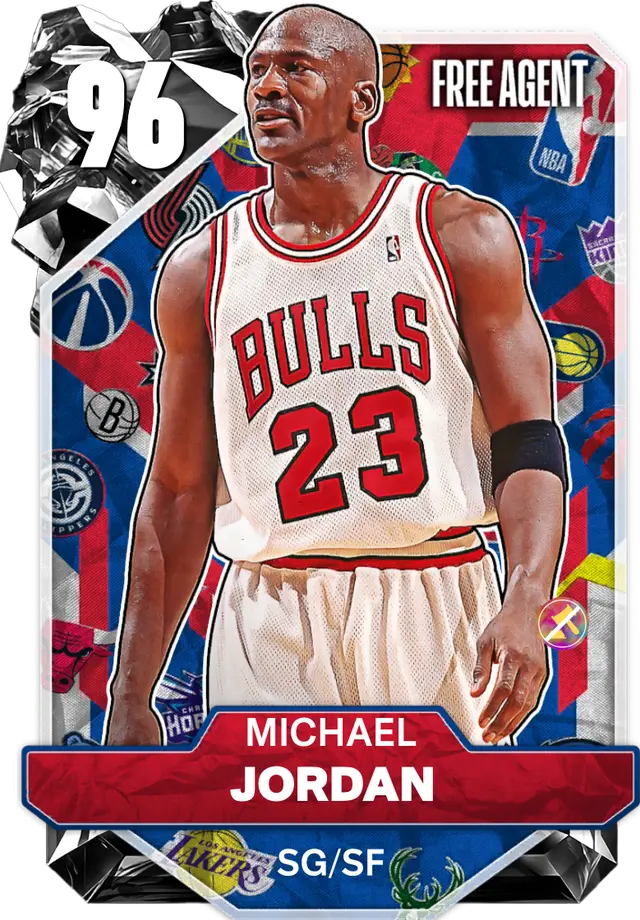 (FREEAGENT) Michael Jordan (96 OVR)