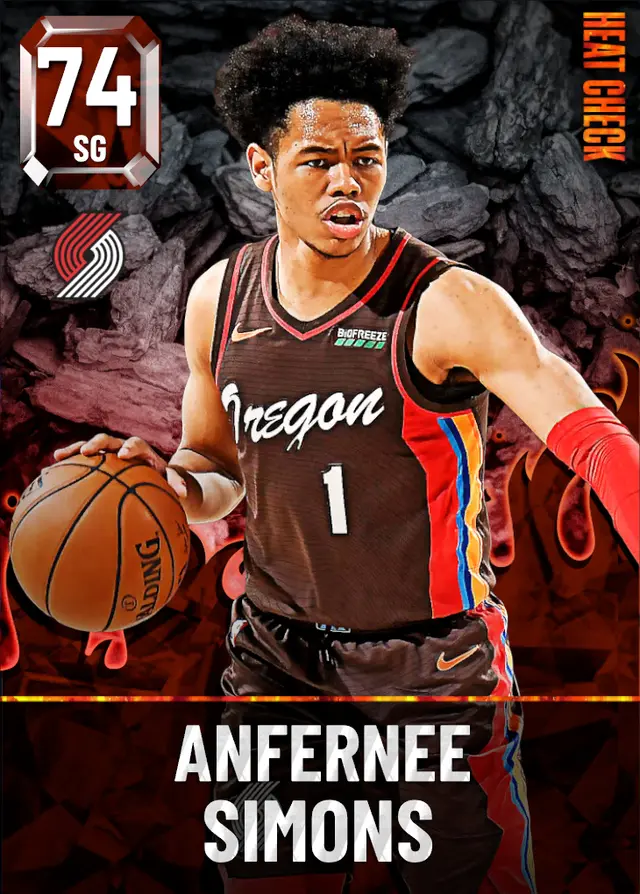(GOLD) Anfernee Simons (74 OVR)
