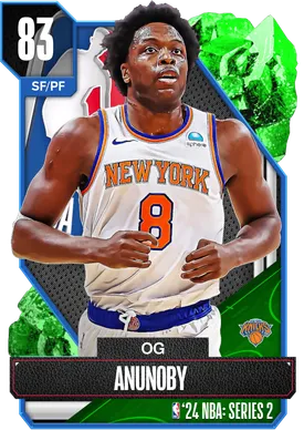 NBA 2K24 | 2KDB Emerald OG Anunoby (83) Complete Stats