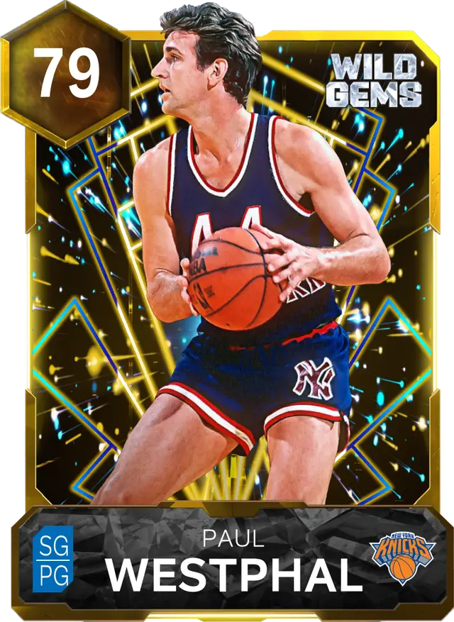 79 Paul Westphal | Gold Wild Gems