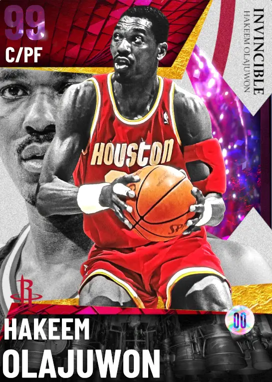 (DM) Hakeem Olajuwon (99 OVR)