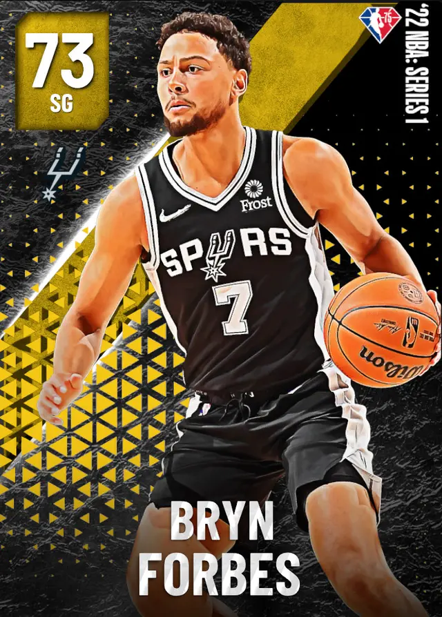 (GOLD) Bryn Forbes (73 OVR)