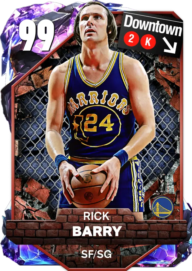 (DM) Rick Barry (99 OVR)