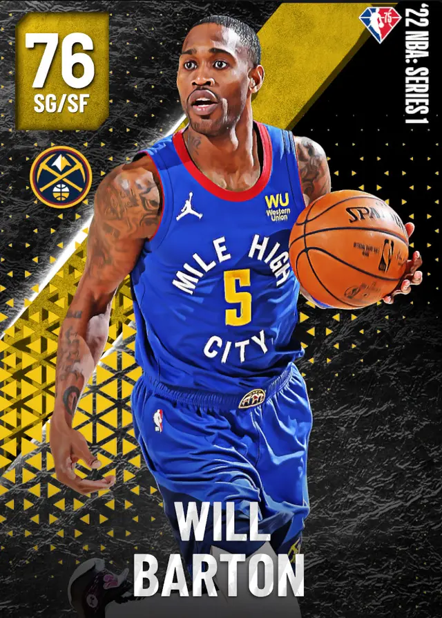 (GOLD) Will Barton (76 OVR)