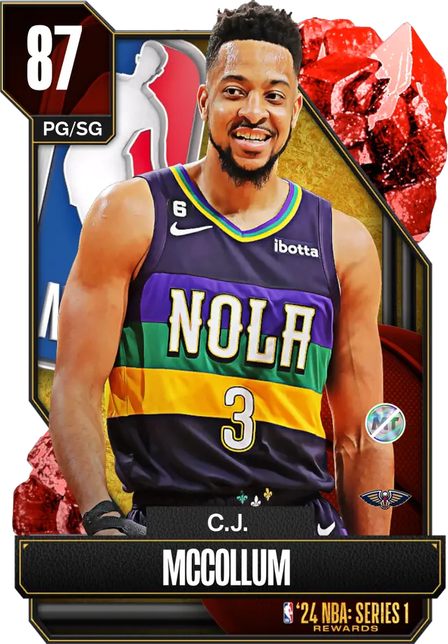 (RUBY) C.J. McCollum (87 OVR)