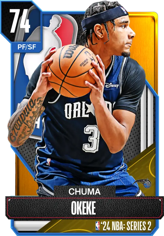 (GOLD) Chuma Okeke (74 OVR)
