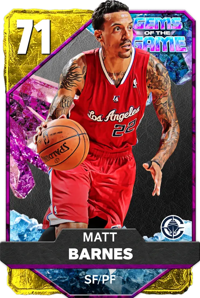 71 Matt Barnes | Gold Gems of the Game